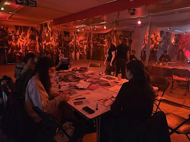 REDLEGS- Absurdist Collage Workshop