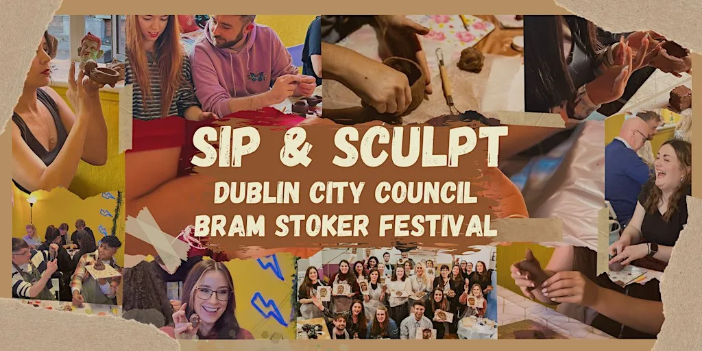 Sip & Sculpt: Bram Stoker (BYOB) | Dublin City Council Bram Stoker Festival