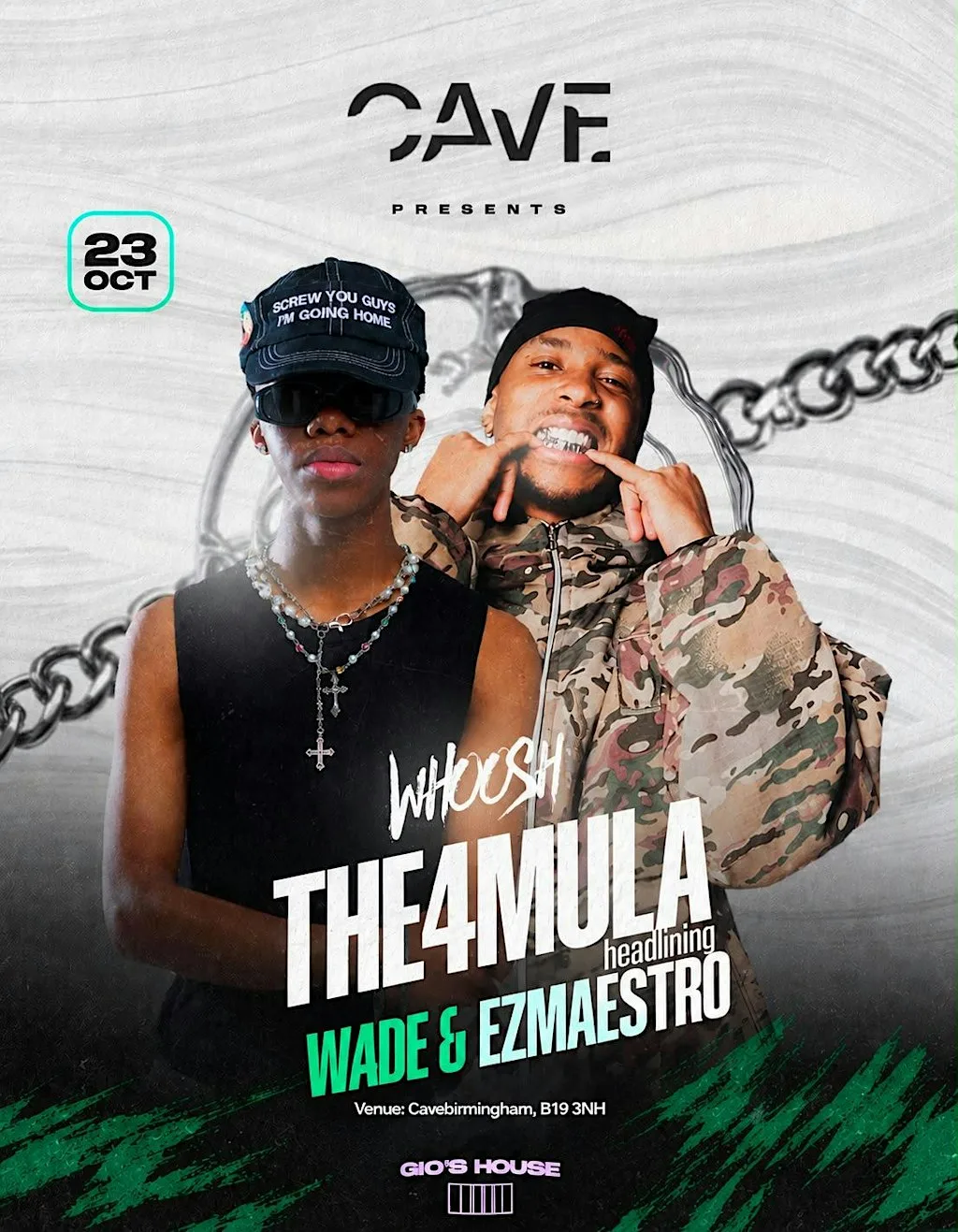 WHOOSH - THE4MULA FT WADE X EZMAESTRO at Cave