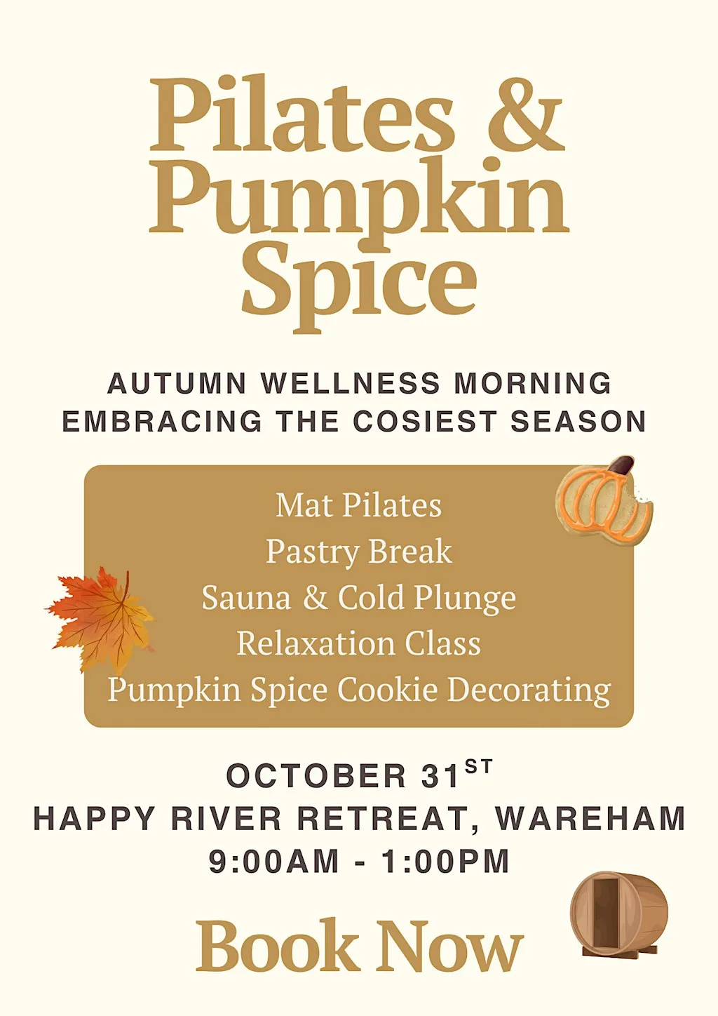 Pilates & Pumpkin Spice - Autumn Wellness Morning