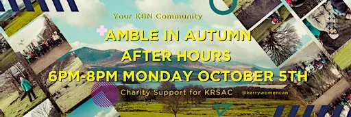 After Hours October - Autumn Amble 5th Oct 6pm Killarney National Park at Killarney House, Killarney National Park,