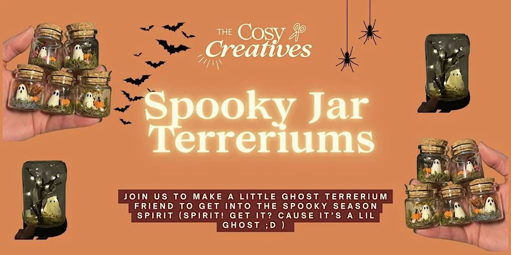 Spooky Jar Terrariums