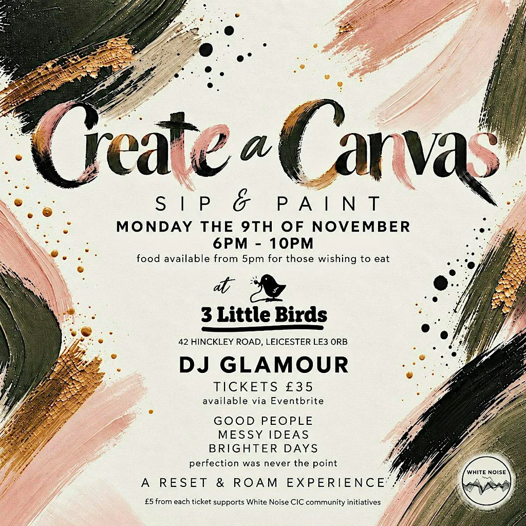 Create a Canvas 'Sip & Paint' Launch Event