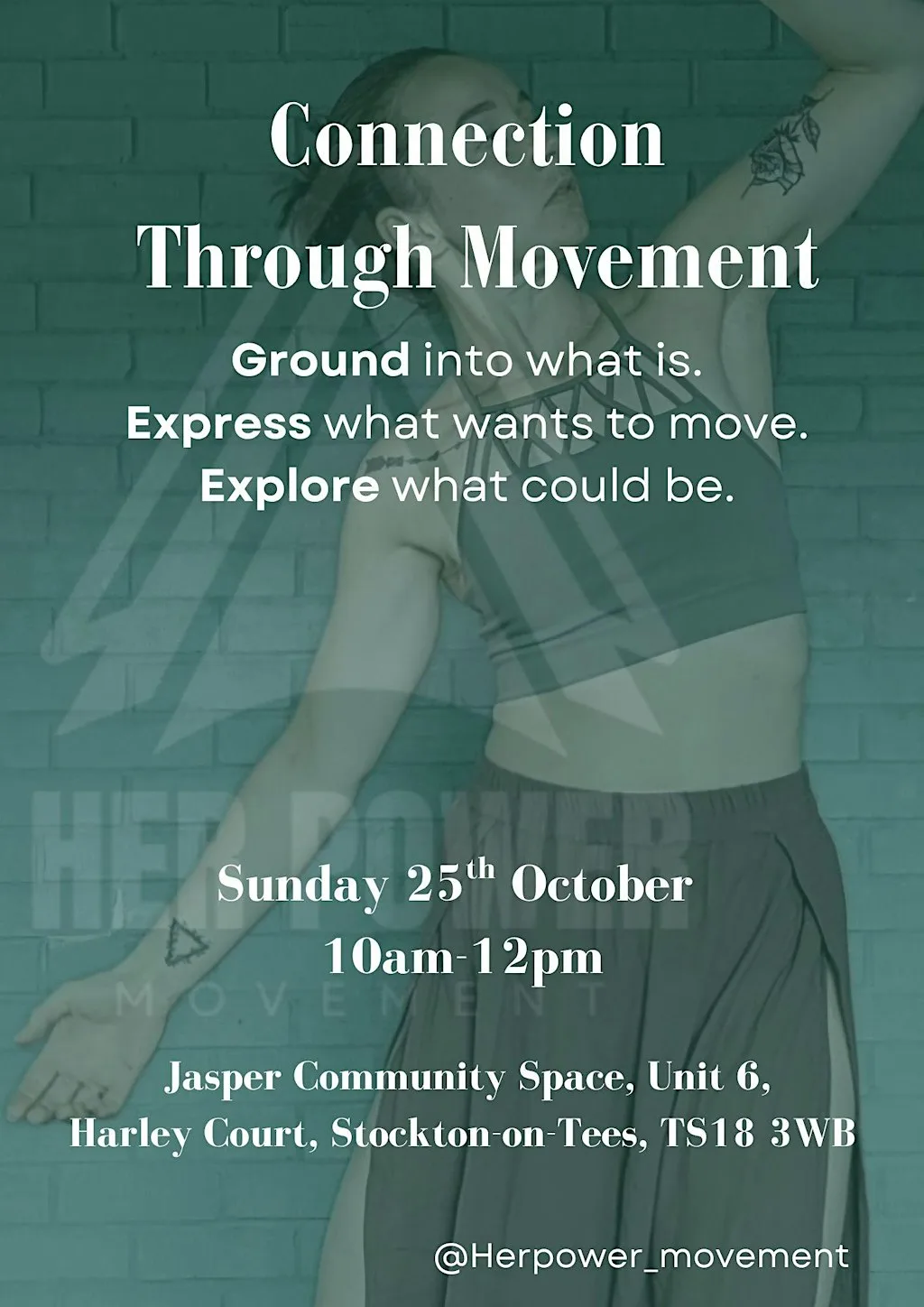 Movement Workshop - Connection Through Movement at Jasper Community Space