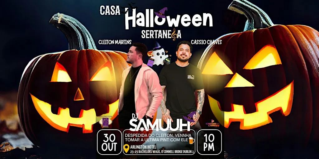CASA HALLOWEEN SERTANEJA