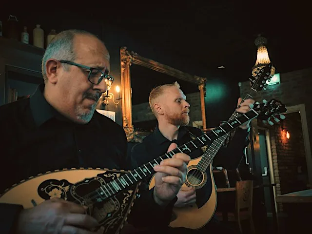Duozouk live at McKowski Cafe at The Harrison Chambers of Distinction