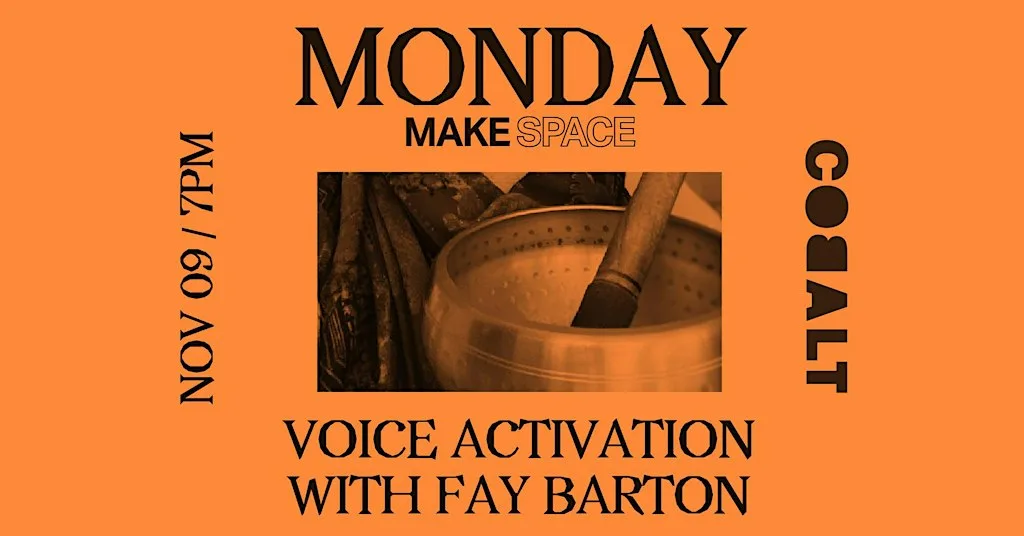 Voice Activation with Fay Barton at Cobalt Studios