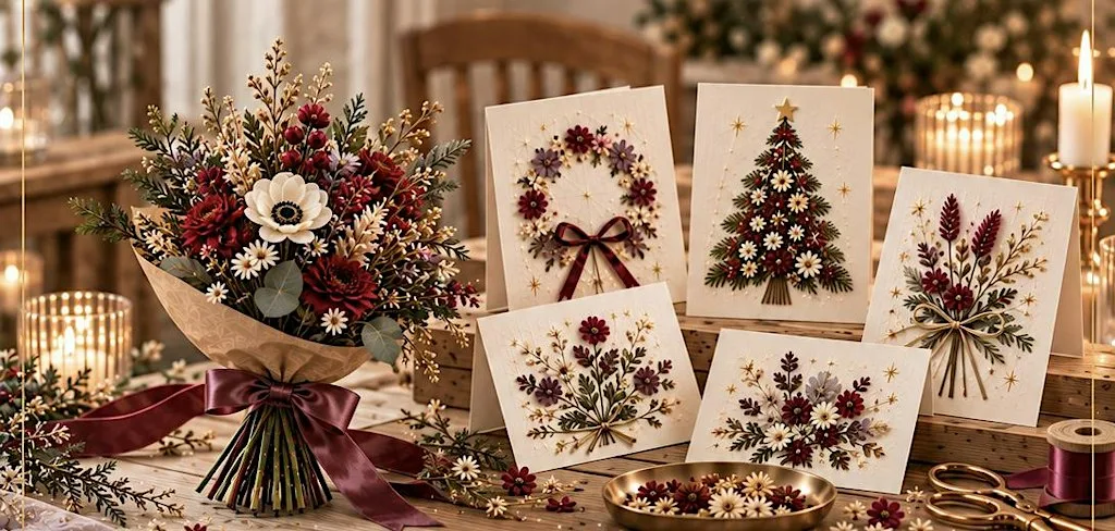 Christmas Crafts and Bouquet Workshop at Alfred's