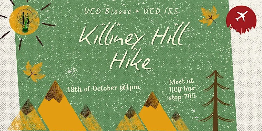 UCD Biosoc x ISS Killiney Hill Hike at Killiney Hill