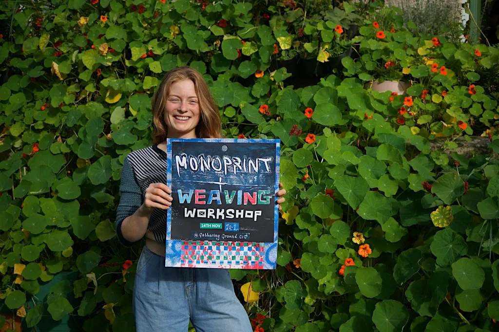 Monoprint & Weaving | with Artist Erin Rhode at Gathering Ground CIC