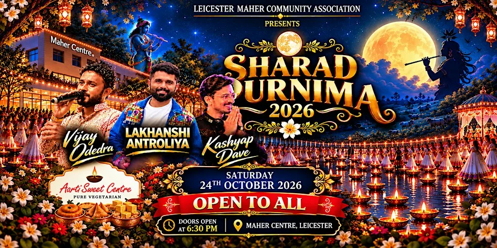 Sharad Poonam 2026 - Saturday 24th October 6:30