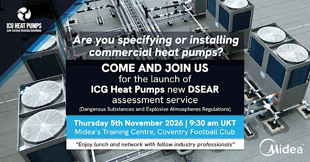 R290&DSEAR: What Commercial Heat Pump Specifiers & Installers Need to Know at Coventry Building Society Arena