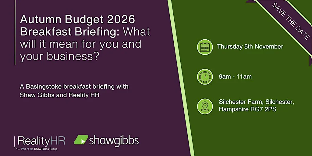 Autumn Budget 2026 Breakfast Briefing