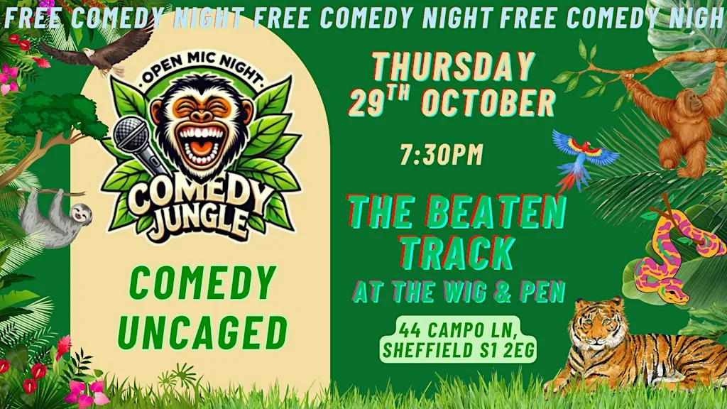 Comedy Jungle Open Mic Comedy Night at 44 Campo Ln