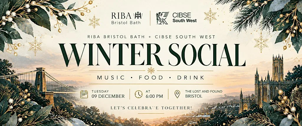 Winter Social with RIBA + CIBSE at Lost & Found Bristol