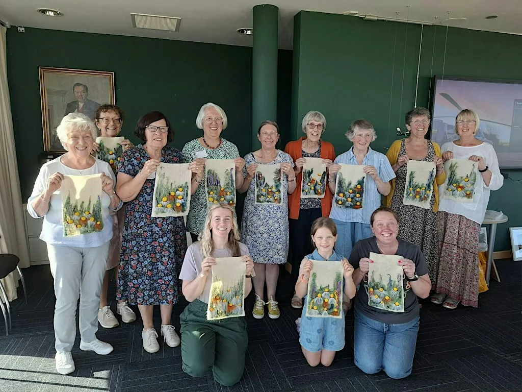 Needle felting workshop: Great North Air Ambulance Service at Great North Air Ambulance Service