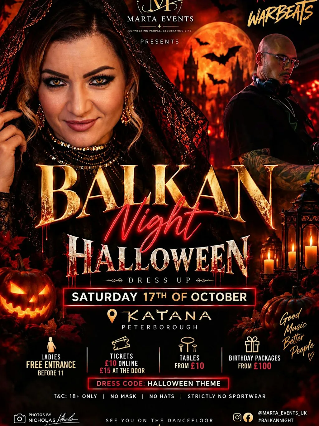 Balkan Night by Marta Events at Katana Peterborough