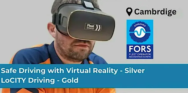 27312 - Safe Driving with Virtual Reality and LoCITY - Funded by TfL at Fleet Source Cambridge - Hyatt Centric Cambridge
