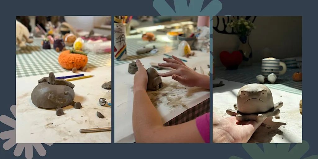 Jelly Cat Lovers Pottery Workshop at Clayful Hands