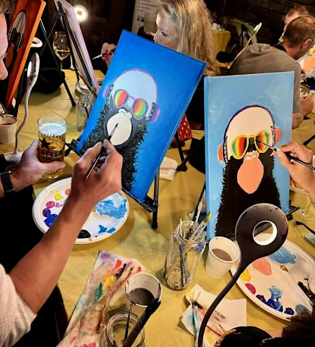 Sip and Paint at Student Village at Student Village
