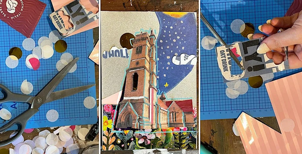 Urban Collage Taster Workshop at Artrium Studio