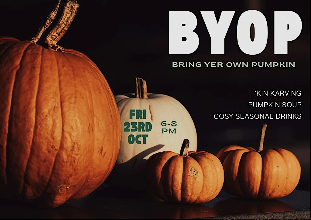 BYOP - Bring Yer Own Pumpkin at Native Coffee