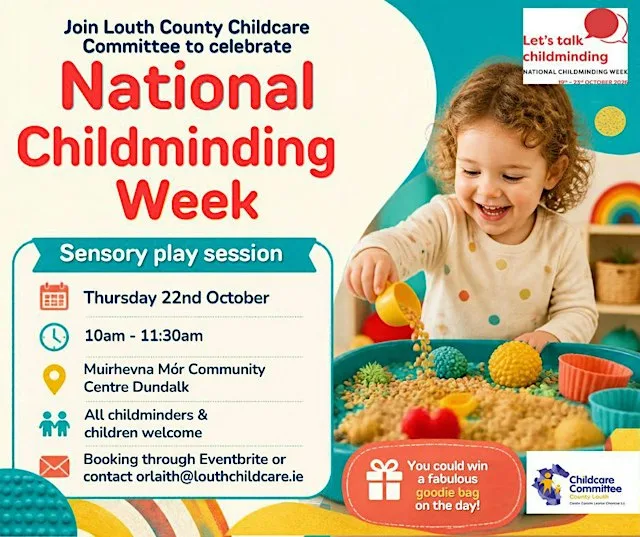 Celebrate National Childminding Week with a fun-filled sensory play session