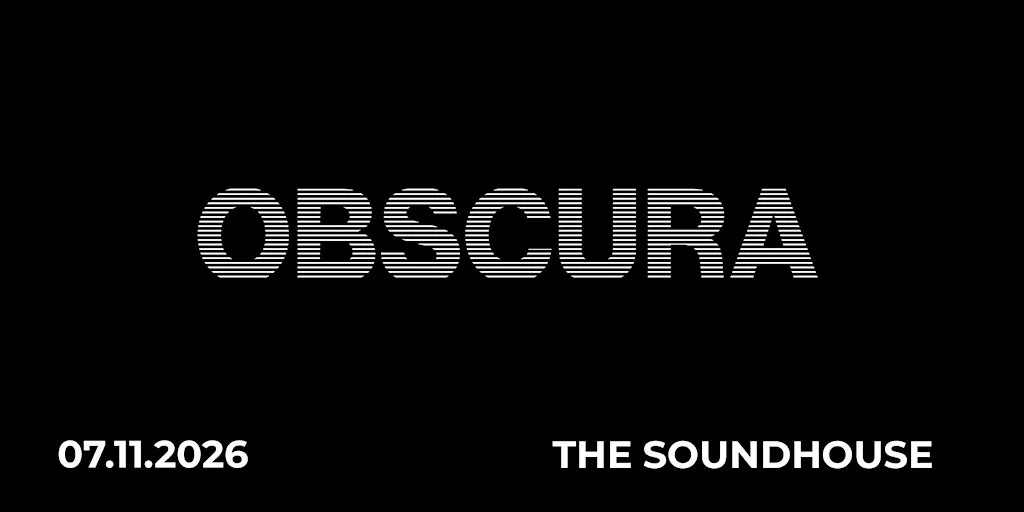 OBSCURA — UNDERWEAR PARTY | WE ARE BACK at The Sound House