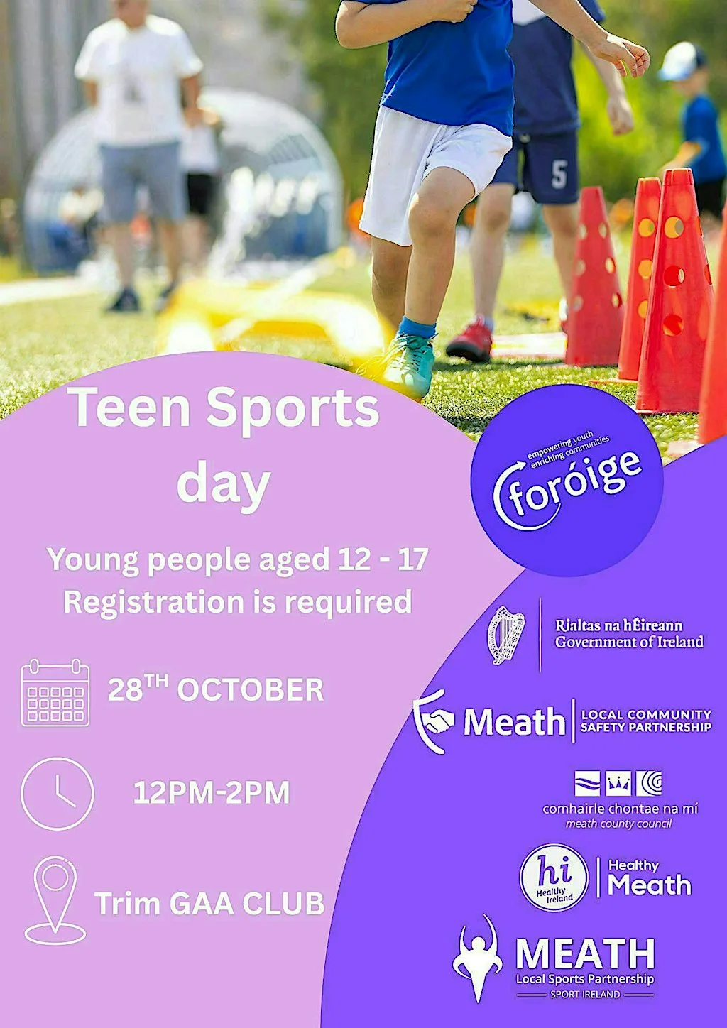 Teen Sports Day at Trim GAA