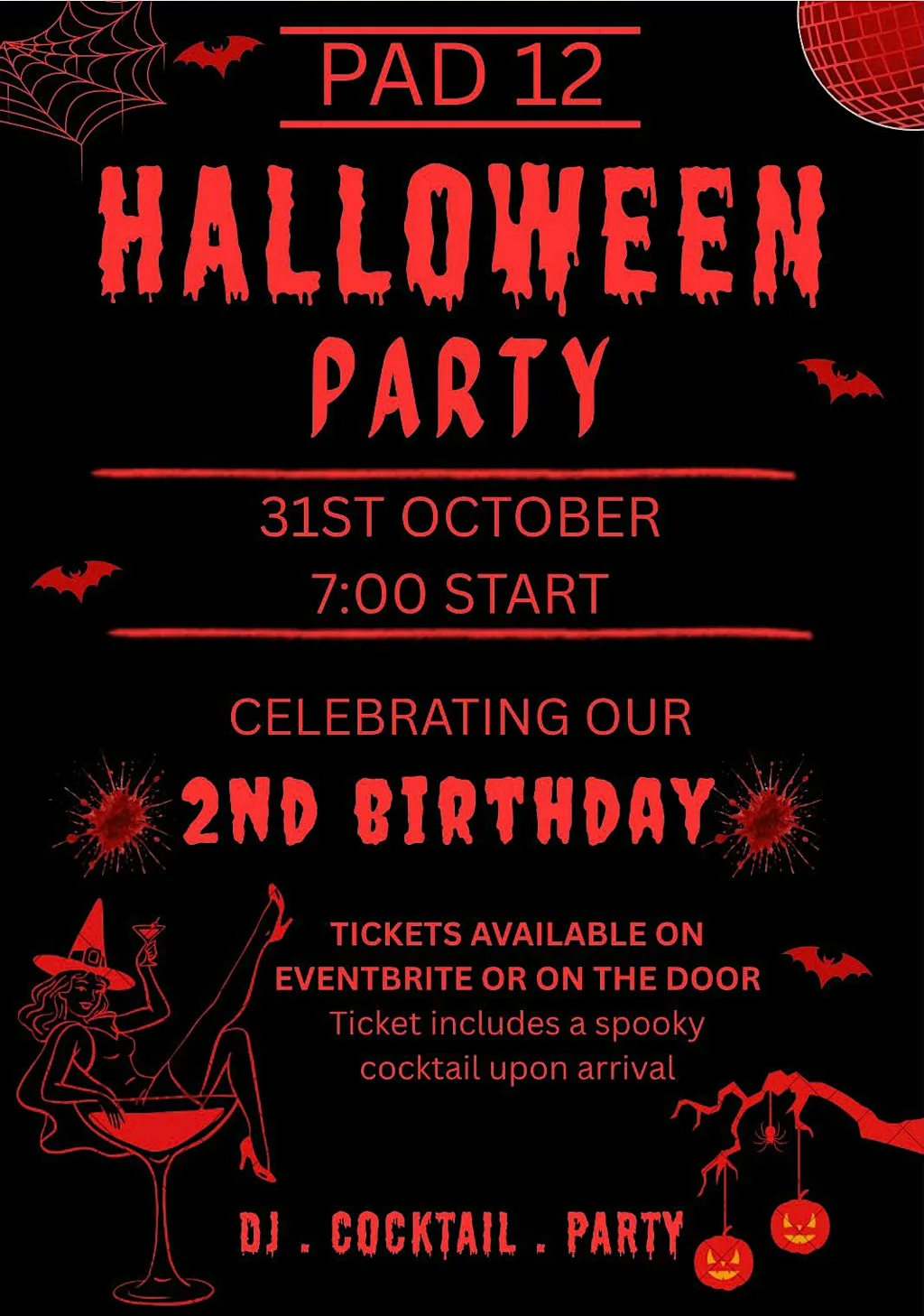 Halloween 2nd Birthday Party