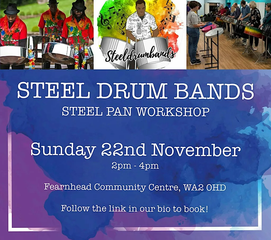 Steel Pan workshop by Steel Drum Bands