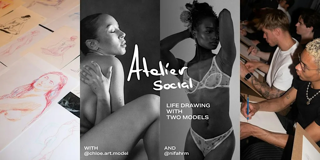 Bodies by Atelier - Life drawing with 2 models