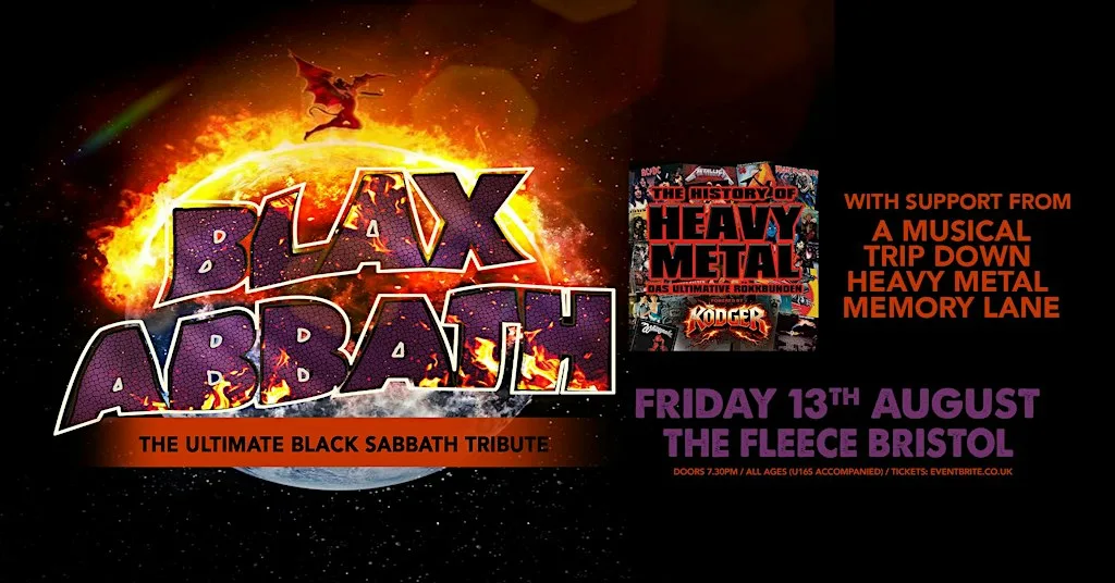 Blax Abbath- the ultimate Black Sabbath tribute