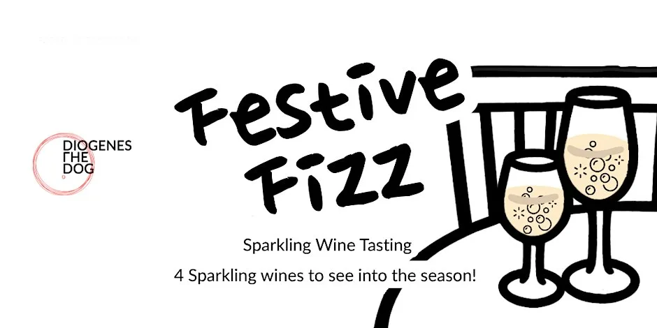 Festive Fizz! Sparkling Wine Tasting, Elephant & Castle at Diogenes The Dog