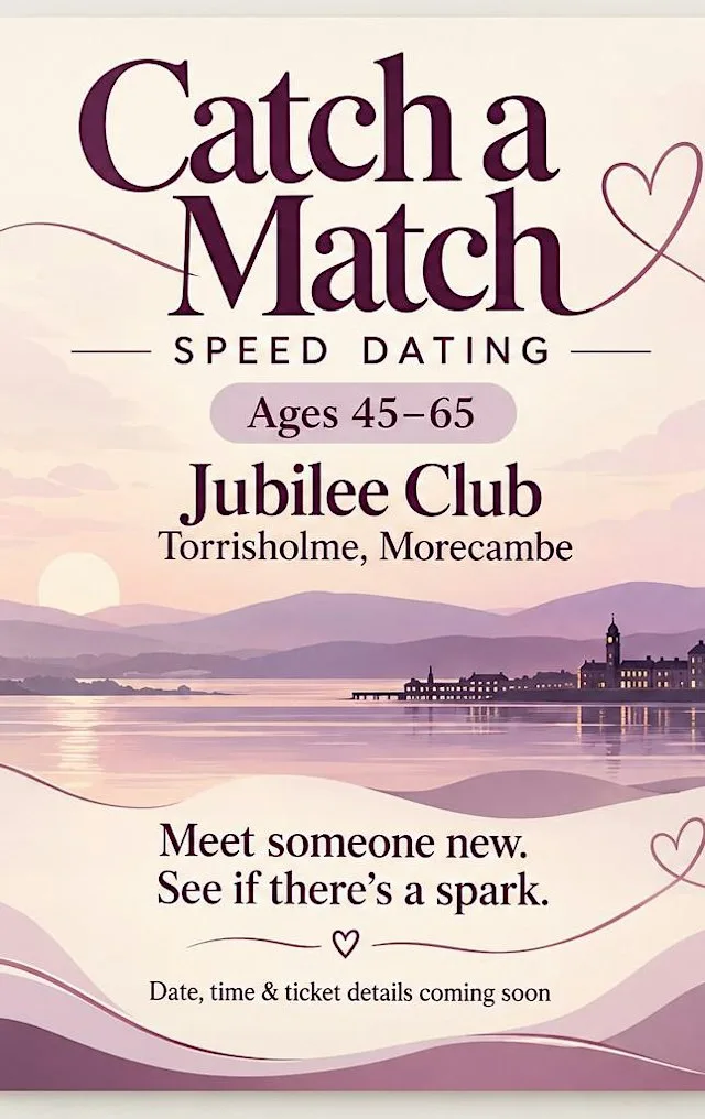 Catch a match speed dating 45 to 65 at Jubilee club
