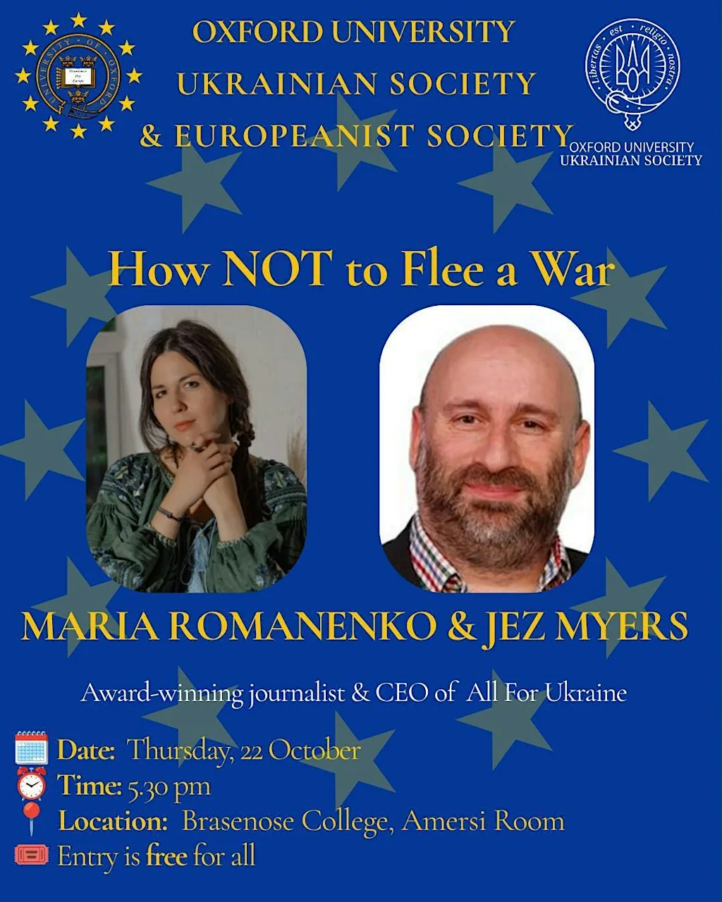 “How Not To Flee A War”