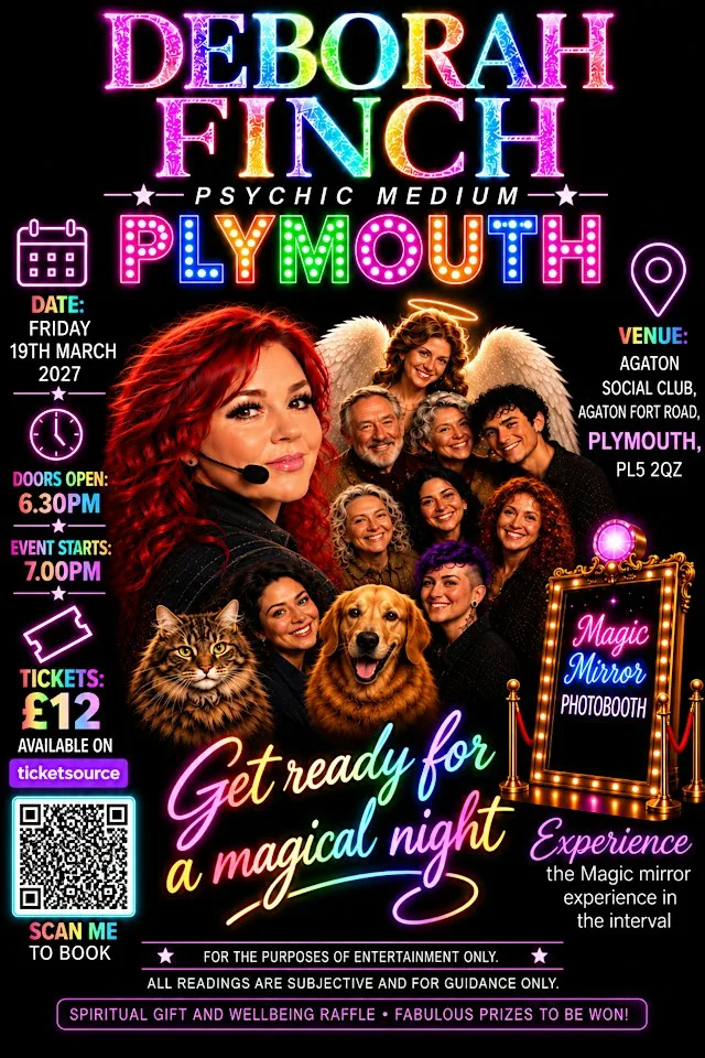 An evening with Deborah Finch psychic medium Plymouth