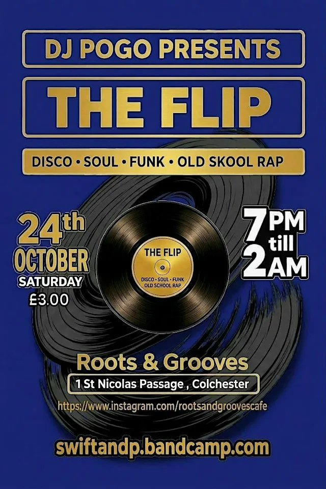 DJ Pogo presents The Flip at Roots & Grooves Cafe