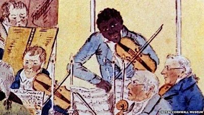 Black History Month- Joseph Emidy: Looking at the Portrait at Cornwall Museum and Art Gallery