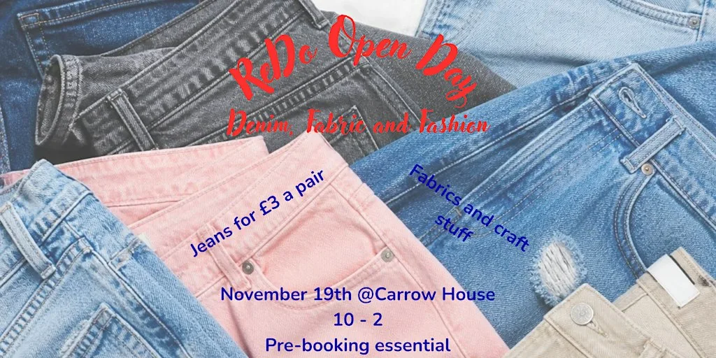 ReDo Open Day - Denim, Fabric & Fashion!