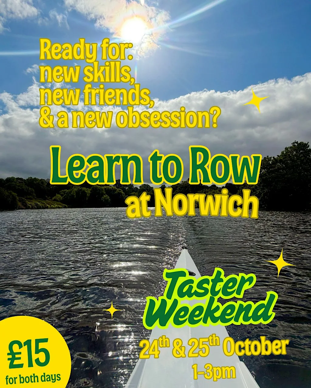 Learn to Row Taster Weekend for Adults