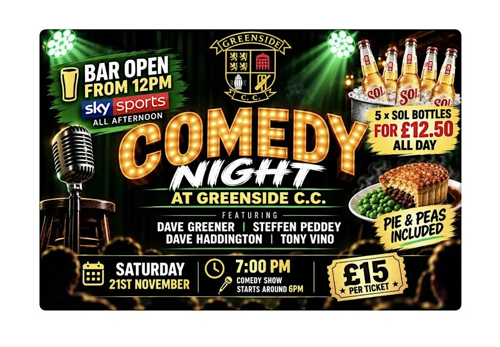 Comedy Night @ Greenside CC