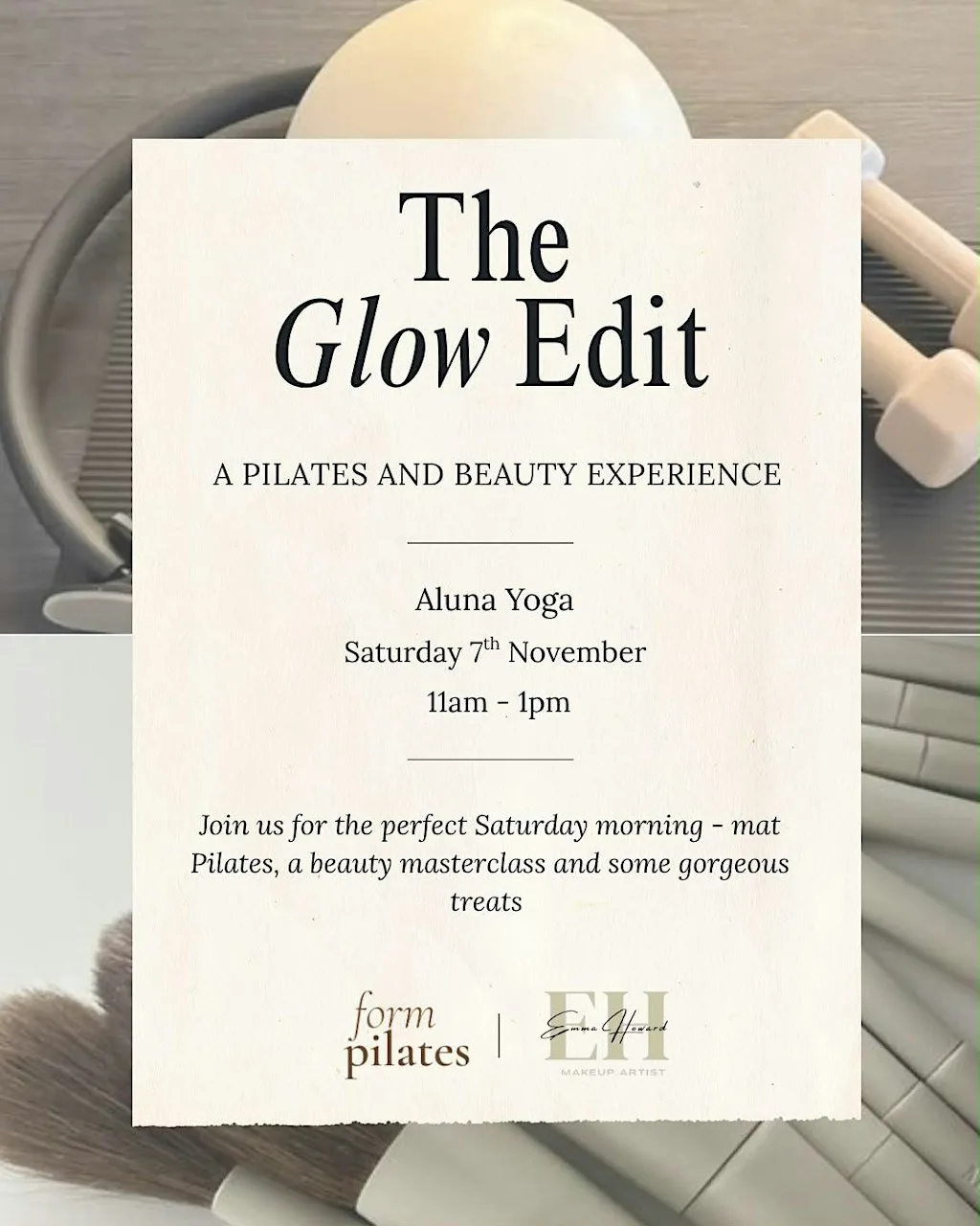 The Glow Edit at Aluna Yoga