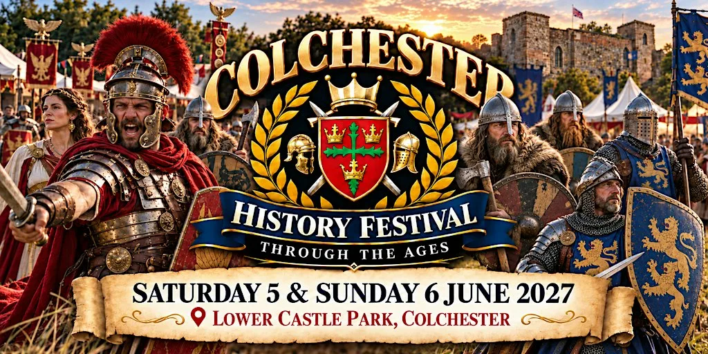 Colchester History Festival 2027 at Lower Castle Park