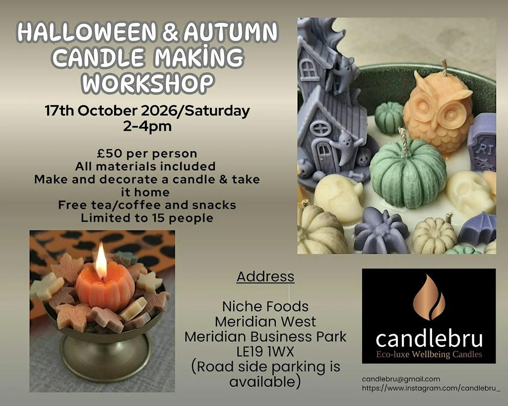 Halloween & Autumn Candle Making Workshop at Meridian Business Park