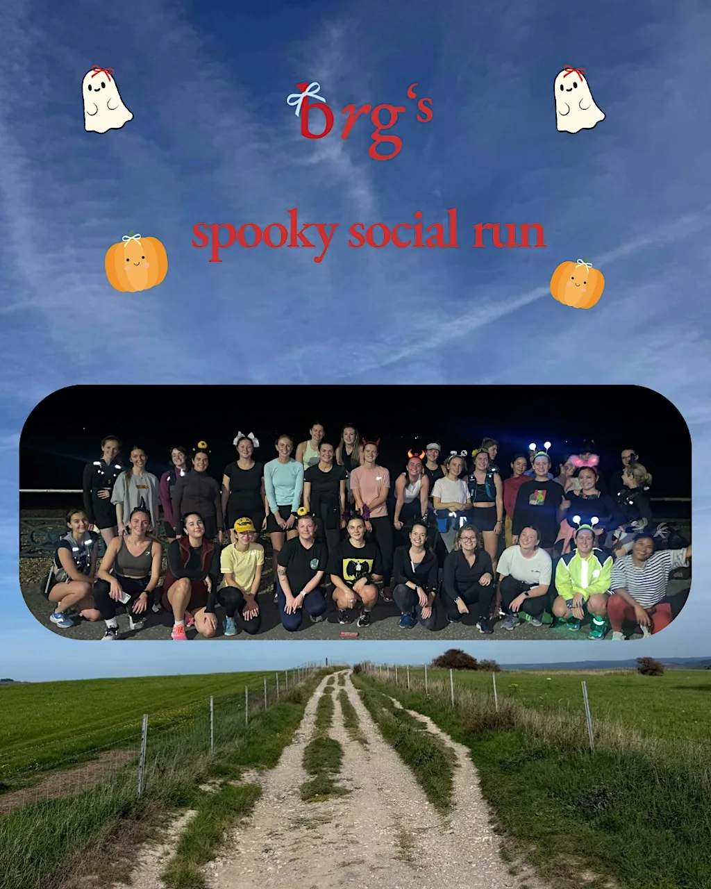 BRG's spooky social run!!