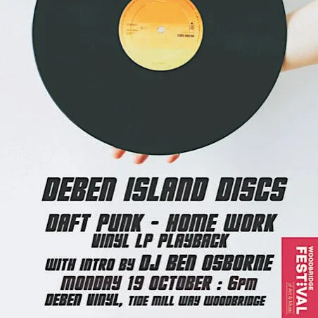 Deben Island Discs - Daft Punk Original Vinyl Pressing Playback at Deben Vinyl