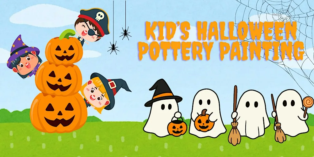Kid's Halloween Pottery Painting at 171-175 Victoria St