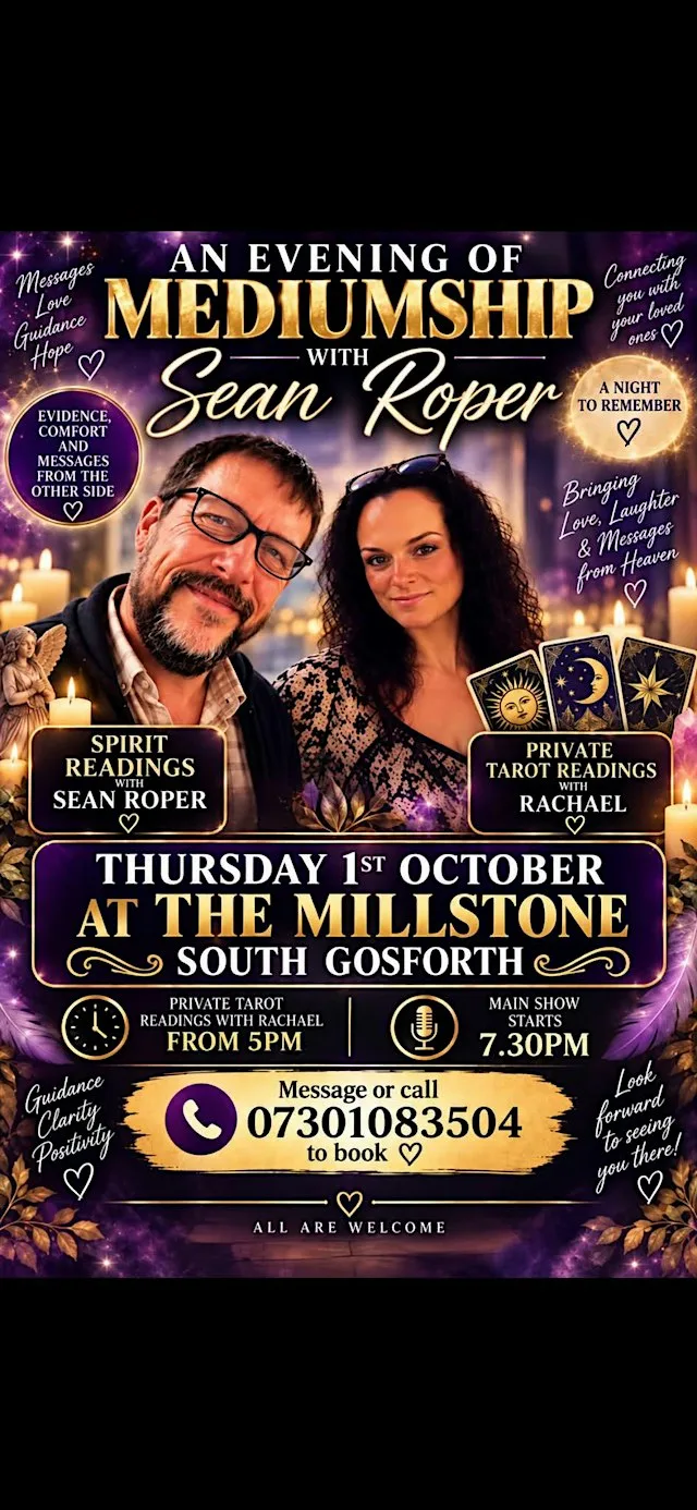 An Evening of Mediumship with Sean Roper
