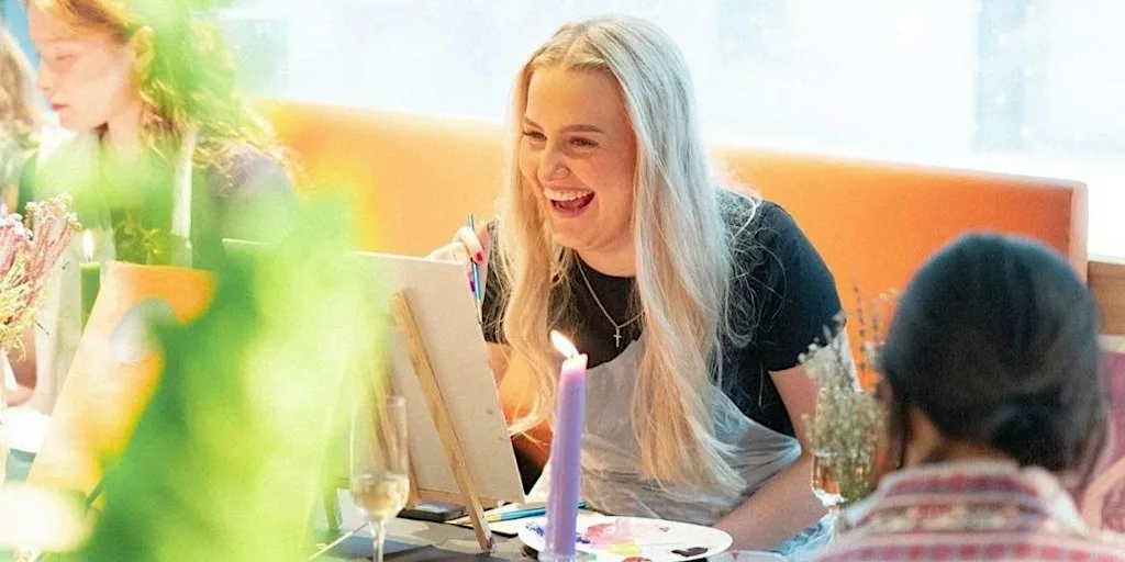 Boozy Brushes, Drag Winter Christmas Special Sip and Paint! Glasgow